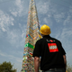 Image for article titled World's Tallest Lego Tower Reaches 10096.13-Foot Mark